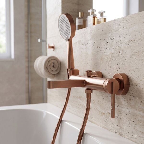 Bath faucet REA Grace Brush Copper