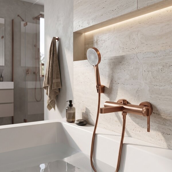 Bath faucet REA Grace Brush Copper