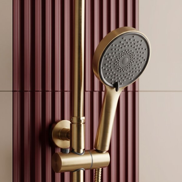 Shower set Rea Avanti Brush Gold