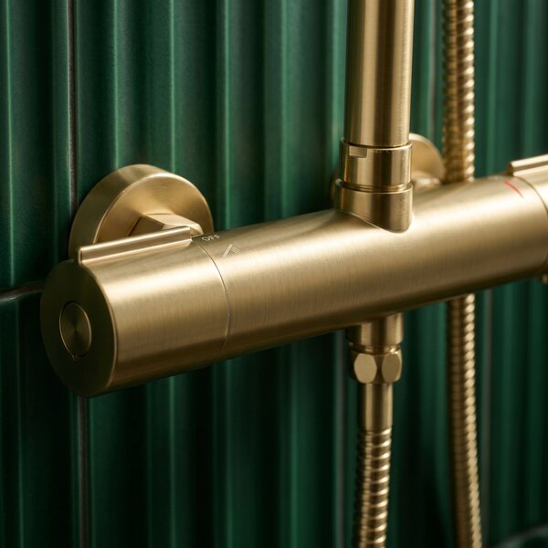 Shower set Rea Avanti Brush Gold
