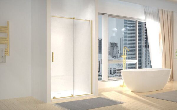 Shower doors Rea Montana 100 Gold brush