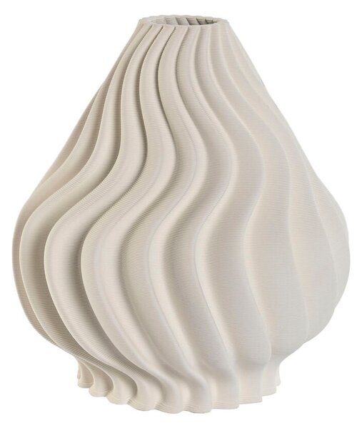 Vase Home ESPRIT White Stoneware Modern 22 x 22 x 26 cm