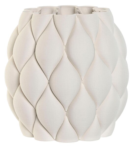 Vase Home ESPRIT White Ceramic Stoneware Modern 23 x 23 x 25 cm