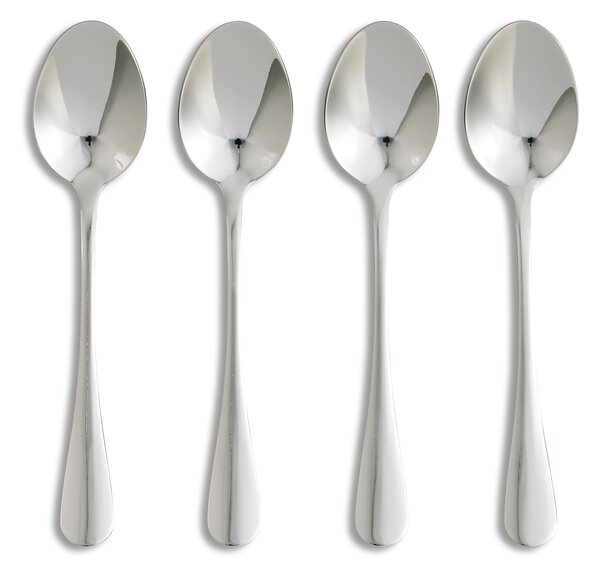 Hampton Set of 4 Silver Teaspoons