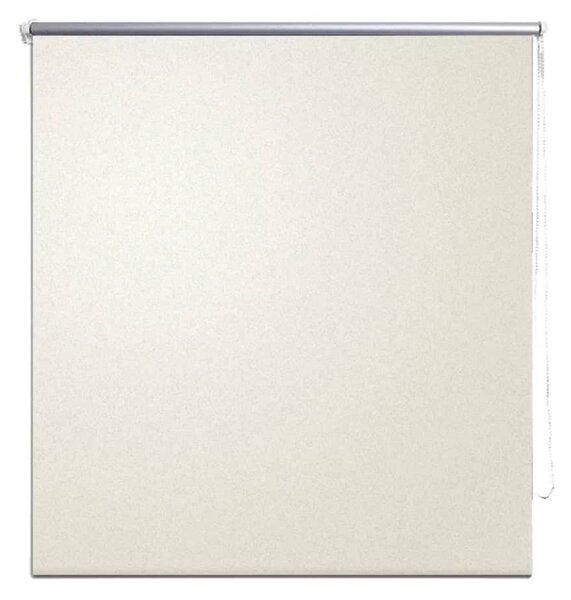 Roller Blind Blackout 40 x 100 cm Off White