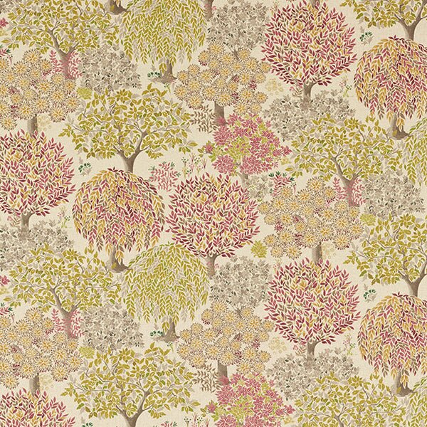Tatton Curtain Fabric Autumn