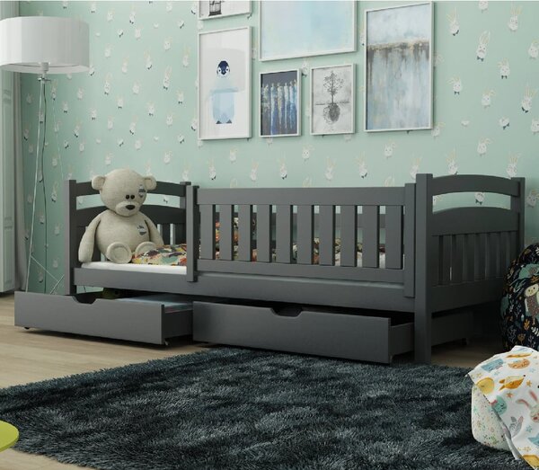 Tracy Wooden Day Bed Without Mattresses In Graphite