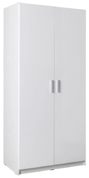 Swift High Gloss Wardrobe With 2 Doors In White