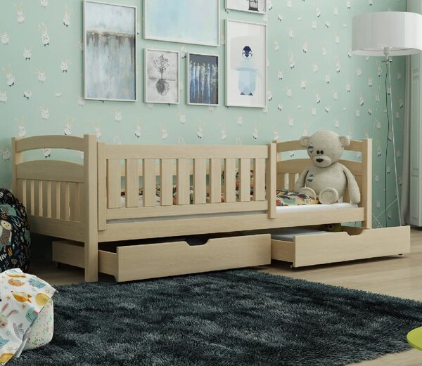 Tracy Wooden Day Bed Without Mattresses In Pine