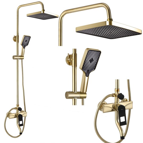 Shower set REA SOUL Gold