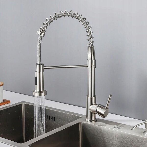 Kitchen faucet REA Colin Brush Steel