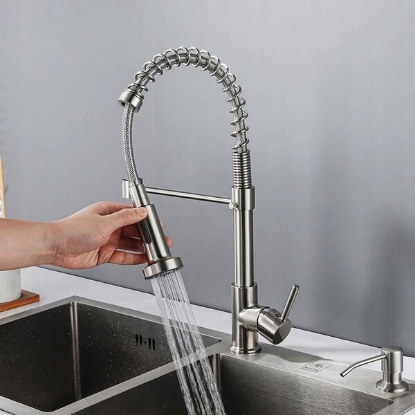 Kitchen faucet REA Colin Brush Steel