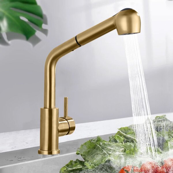 Kitchen faucet REA Troy brushed gold
