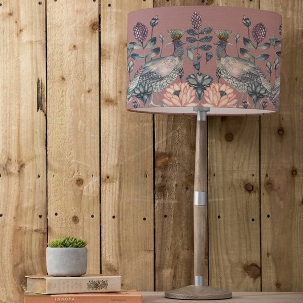 Solensis Large Table Lamp with Ahura Shade Ahura Mauve Purple