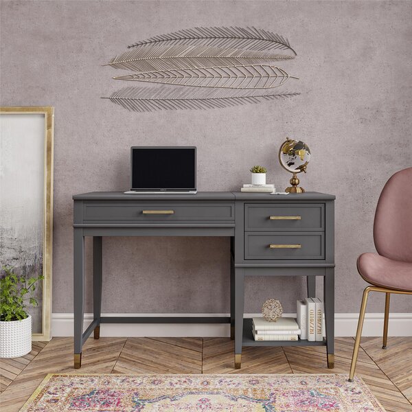 Cosmo Westerleigh Lift Desk, Graphite Graphite (Grey)