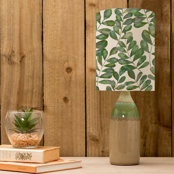 Narvi Table Lamp with Rowan Shade Rowan Apple Green