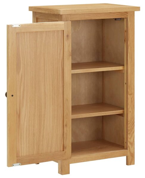 Cupboard 45x32x85 cm Solid Oak Wood