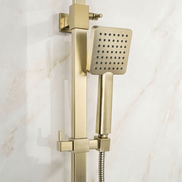 Shower set Rea Atrium Brush Gold