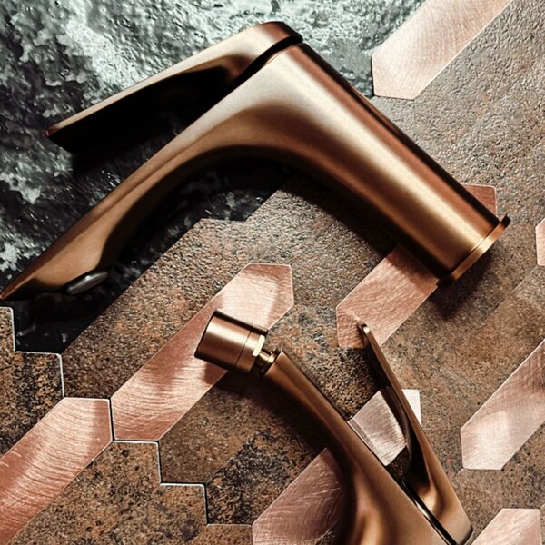 Bathroom faucet Rea AVALON Copper Brush