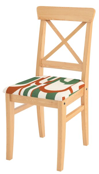 Cover for Ingolf chair with upholstered seat