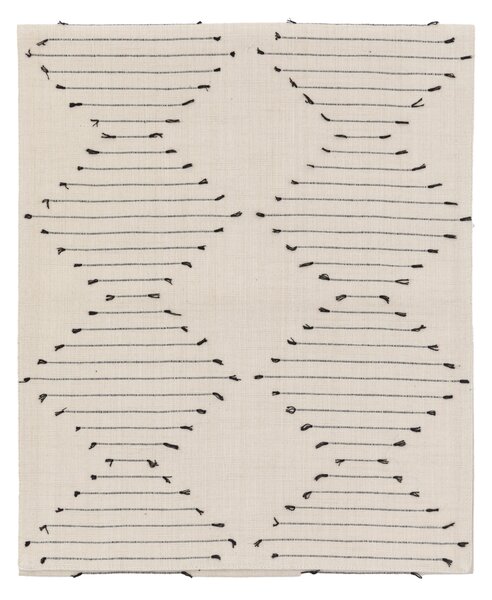 Diamond Weave Small 36cm x 180cm Runner Off-White