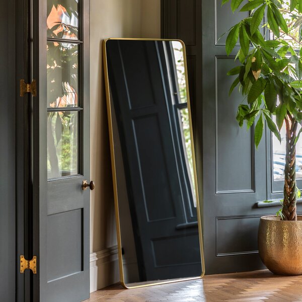 Holworth 70cm x170cm Leaner Mirror Gold