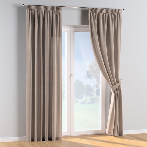 Pencil pleat curtains