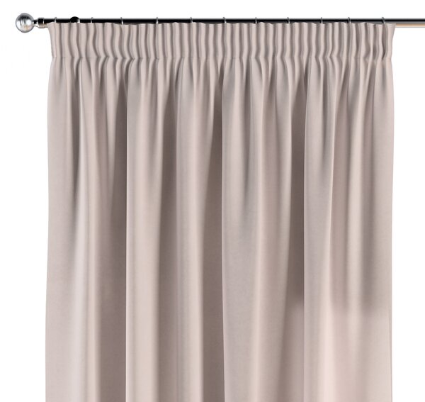 Pencil pleat curtains