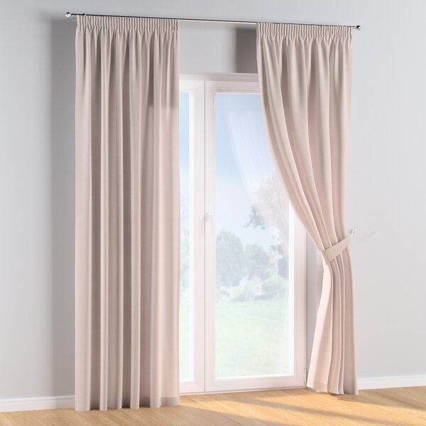 Pencil pleat curtains