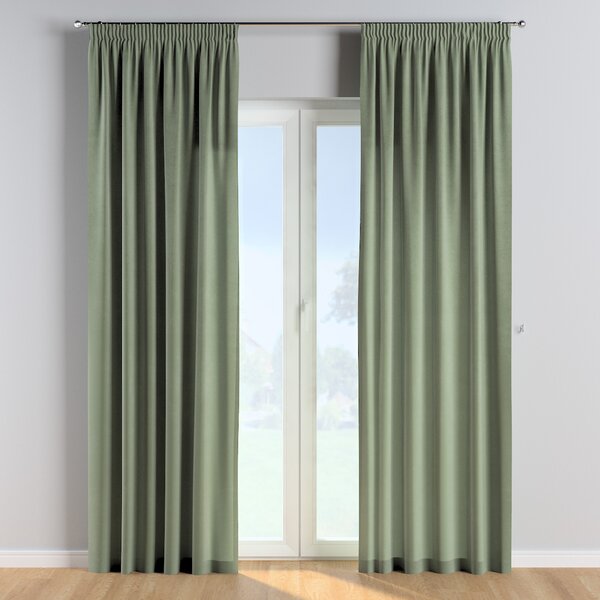 Pencil pleat curtains