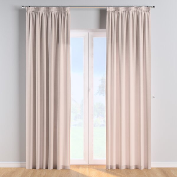 Pencil pleat curtains