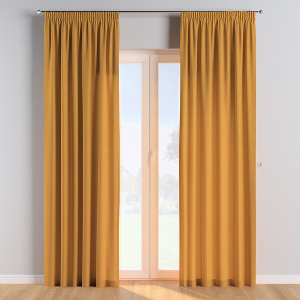 Pencil pleat curtains