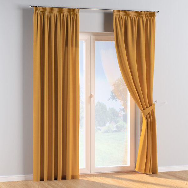 Pencil pleat curtains