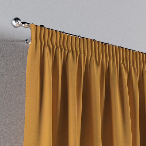 Pencil pleat curtains
