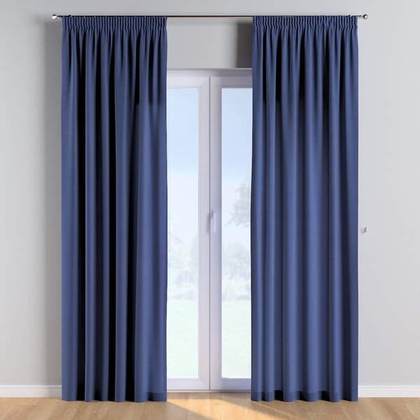 Pencil pleat curtains