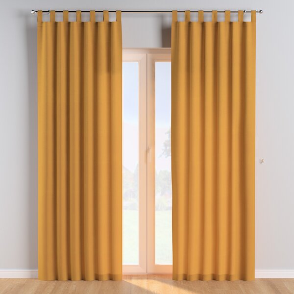 Tab top curtains