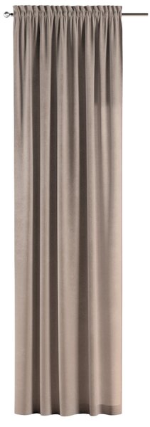 Slot and frill curtains