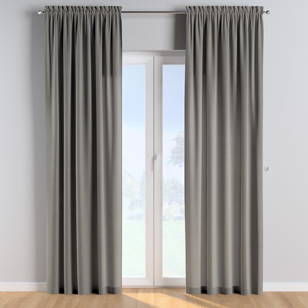 Slot and frill curtains