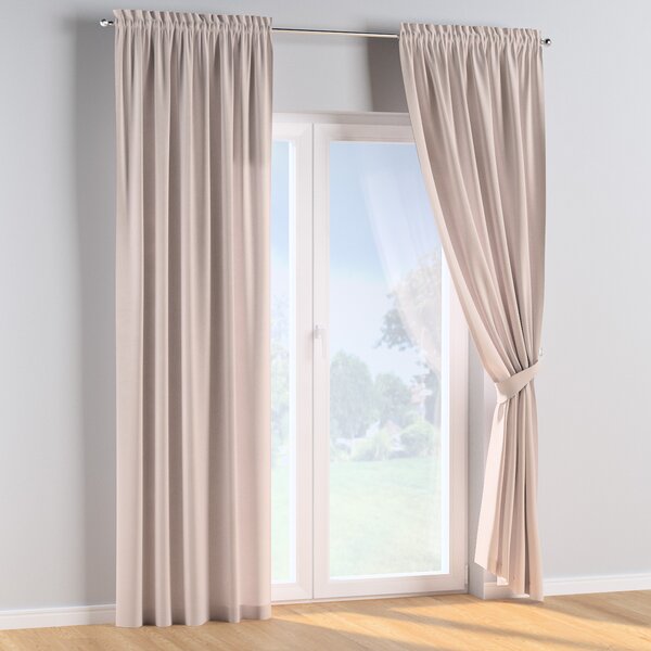 Slot and frill curtains