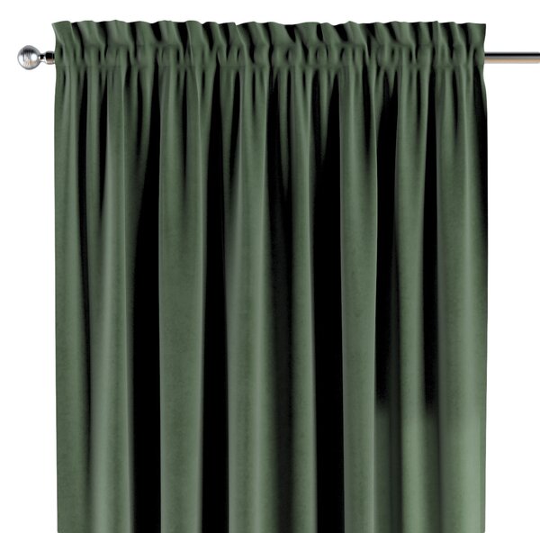 Slot and frill curtains
