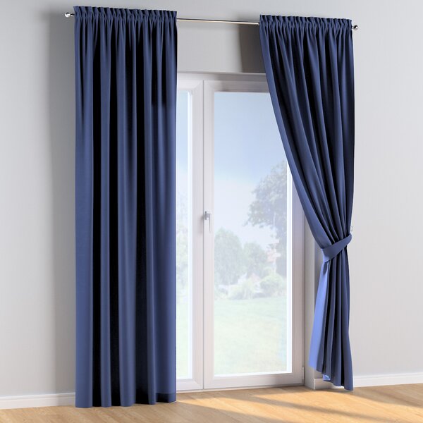 Slot and frill curtains