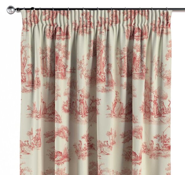 Pencil pleat curtain