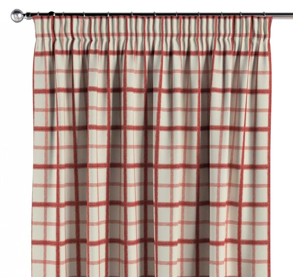 Pencil pleat curtain