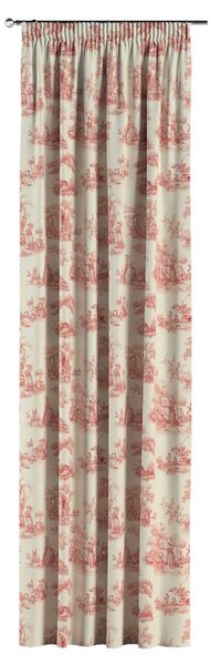 Pencil pleat curtain