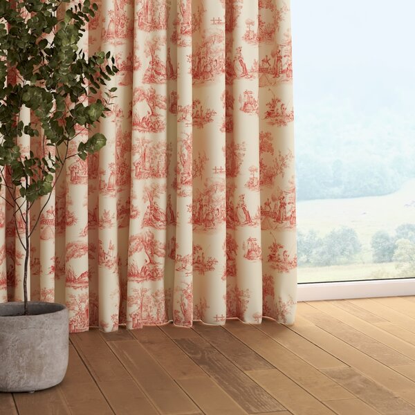 Pencil pleat curtain