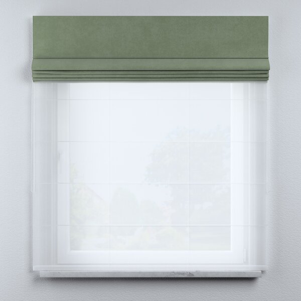 Voile and fabric roman blind (DUO II)