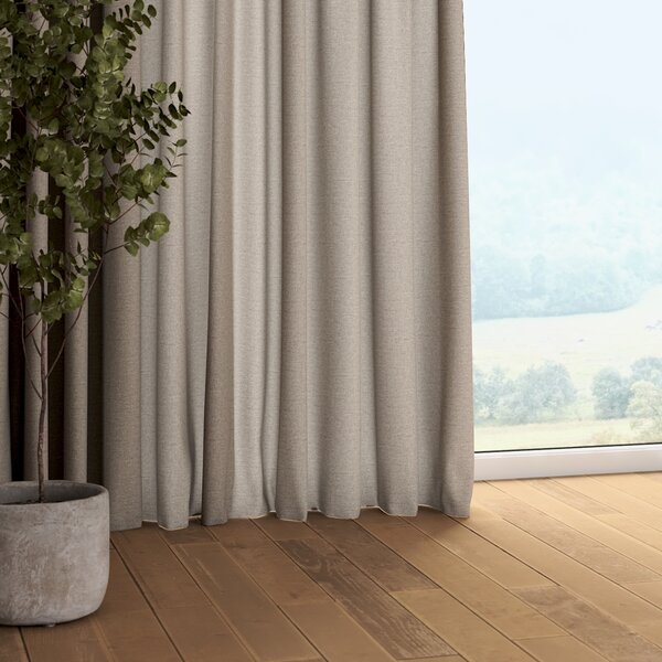 Pencil pleat curtain