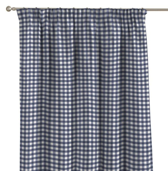 Pencil pleat curtain