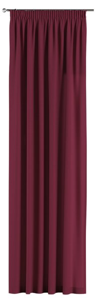 Pencil pleat curtain