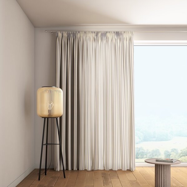 Pencil pleat curtain